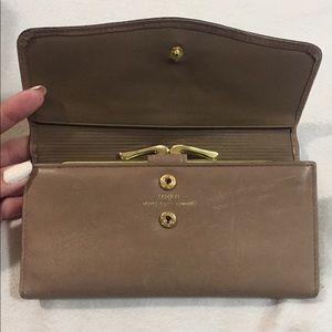Brown Tri-wallet